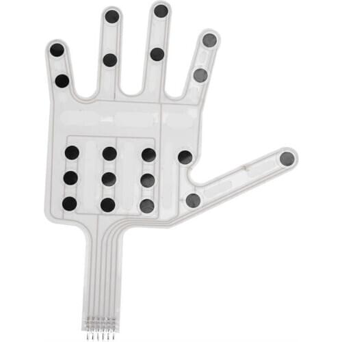 Left & Right Hand Pressure Sensor Film Electrical Accessory Resistive Glove-Type High Sensitivity Thin Waterproof Smart Gloves