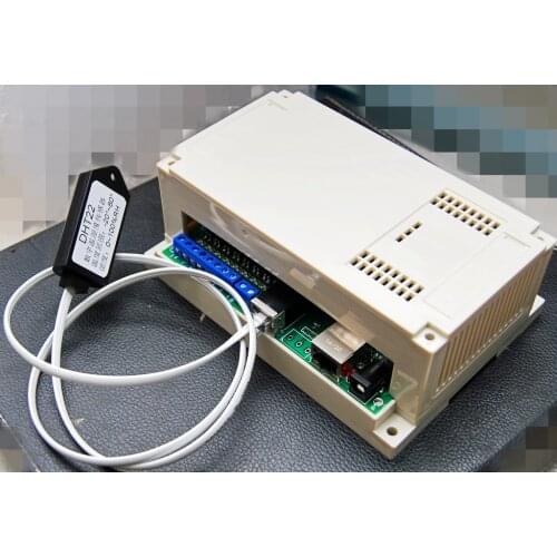 8 in 8 out Ethernet Network Relay Controller RJ45 10A HTTP TCP UDP API SNMP Android Linux, DHT22 Temperature Humidity Sensor