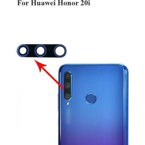 2PCS New For Huawei Honor 20i Replacement back rear camera lens glass original For Honor 20 i 6.21" glass lens Honor20i