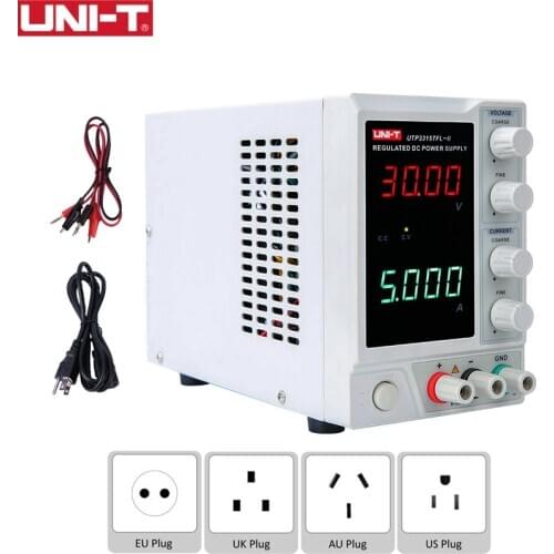 UNI-T UTP3315TFL-II Linear DC Power Supply 30V 5A Single-channel Voltage Current Adjustable Electronics DIY Benchtop Power Meter
