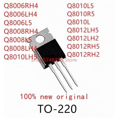 10PCS Q8006RH4 Q8006LH4 Q8006L5 Q8008RH4 Q8008L5 Q8008LH4 Q8010LH5 Q8010L5 Q8010R5 Q8010L Q8012LH5 Q8012LH2 Q8012RH5 Q8012RH2