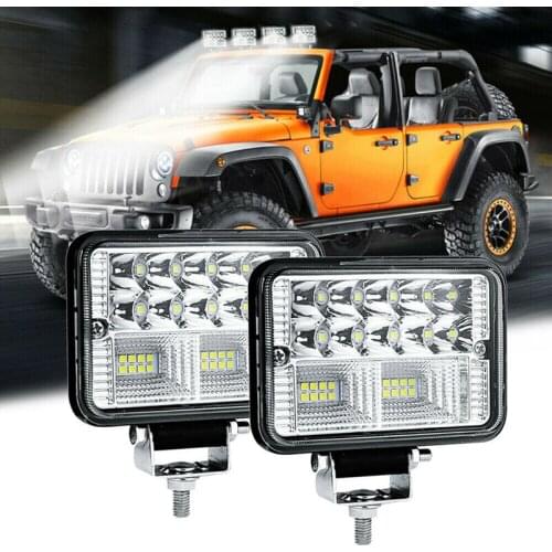 4 Inch 78W LED Work Light 12V 24V Off Road Flood Spot Lamp For Car/Truck SUV