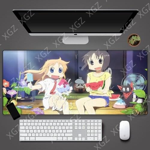YuzuoanXL Large Cartoon Mouse Pad Game Player Cute Pad Rubber Seaming Large Fashion Laptop Desk Pad To Protect The Keyboard