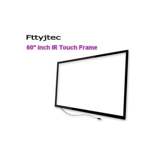 Fttyjtec 60 inch 10 points ir touch screen frame,60" Infrared IR multi-touch screen frame with fast shipping
