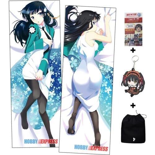 Hobby Express Mahouka Koukou no Rettousei Miyuki Dakimakura Japanese Pillow Cover