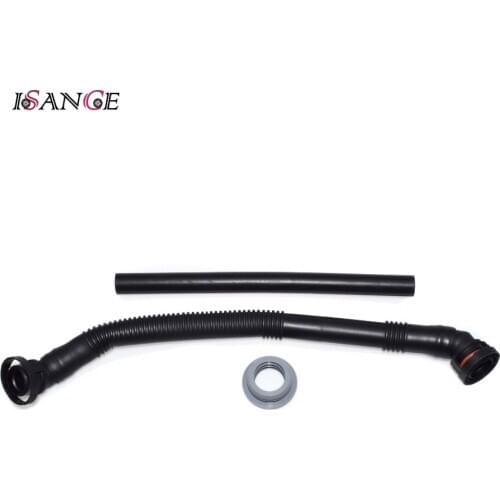 ISANCE 3pcs Crankcase Oil Separator PCV Vent Valve Breather Hose & Gasket Kit For BMW E36 E39 M3 Z3 328i 528i 328is 13411733217