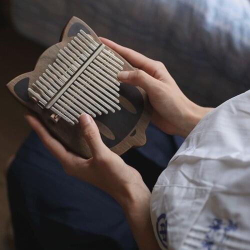 Kasida special thumb harp Kalimba 17 note Kalimba thumb harp beginner frog Ali Panda