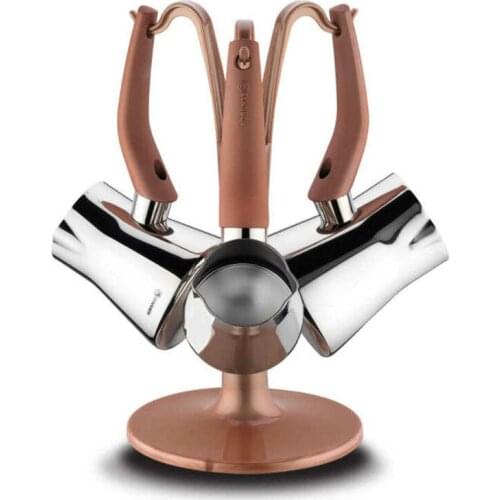 DOLBOVI Korkmaz A1237 Rosa Vita Coffee Pot Team Coffee maker турка для кофе cafetera