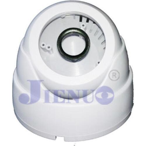 2014 Sale Seconds Dome Camera Circular Trumpet Shell Black Plastic Security Dome Camera Housing