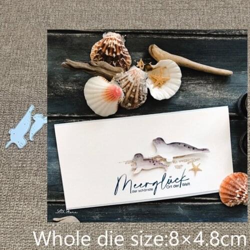 New Design Craft Metal stencil mold Cutting Dies 2pcs seals decoration scrapbook die cuts Album Paper Card Craft Embossing