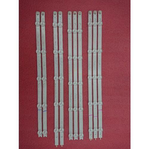 New kit 10pcs LED backlight strip Replacement FOR LG 42LA620V 6916L-1412A 6916L-1413A 6916L-1414A 1415A 1214A 1215A 1216A 1217A