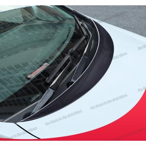 Stainless steel car front window hook edge trims decoration for honda odyssey 2015 2016 2017 2018 2019 2020 2021 accessory auto