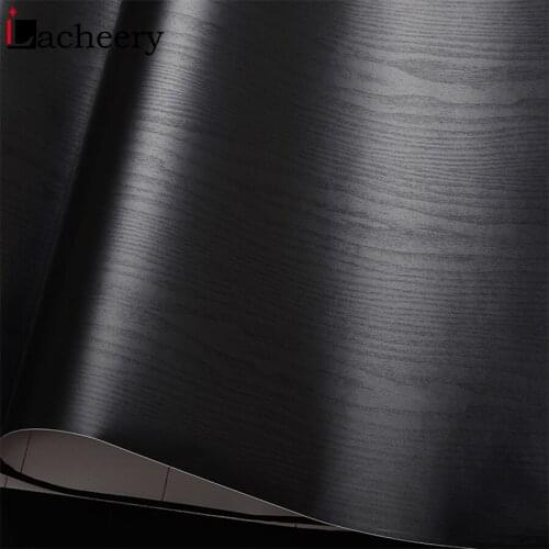 DIY Wood Wallpaper Roll Vinyl Waterproof Self Adhesive Contact Paper Living Room Cabinet Wardrobe Door Furniture Decorative Film