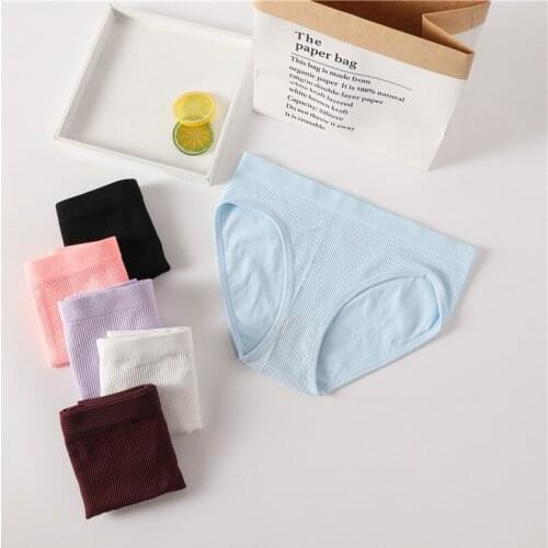 Sexy Panties for Woman Seamless Underwear Womens Underpants Girls Soft Lingerie Briefs Comfort Ladies Intimate M-L