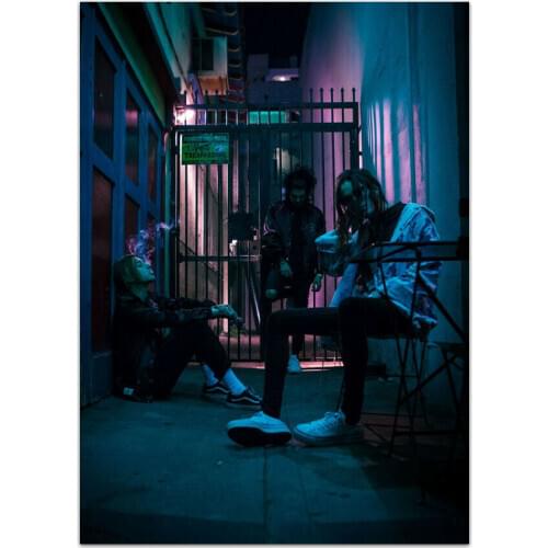 W180 Chase Atlantic Rock Music Band Stars 2019 Silk Fabric Wall Poster Art Decor Sticker Bright