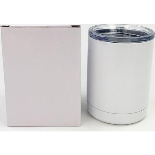 2pcs/lot 350ml 10oz Car thermos Bottle Cup Blank Sublimation Transfer Prtinting by Sublimation INK DIY Transfer Heat Press Print