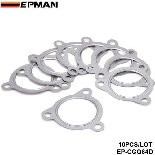 3 BOLT STAINLESS STEEL FLANGE GASKET ADAPTER FOR K03 K04 TURBO EP-CGQ64D