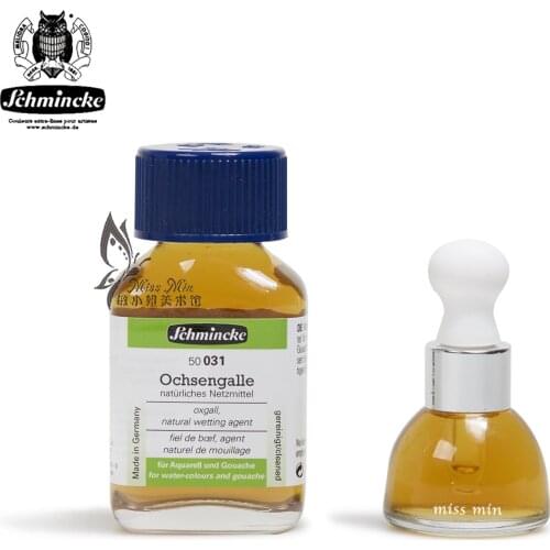 Schmincke Bovine Bile Watercolor Paint Medium Surfactant