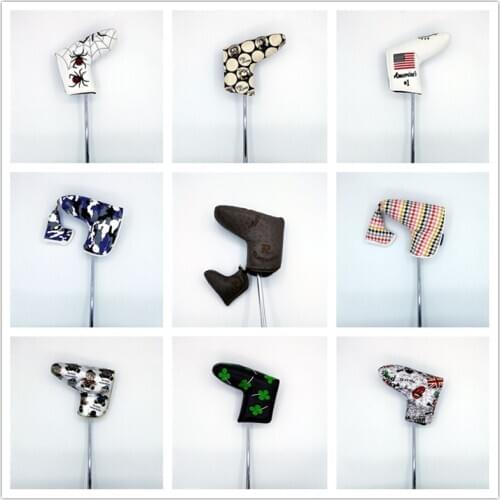 A Lot Of Blade Golf Putter Head Covers Waterproof Putter Club Cover For Men Women Free Shipping