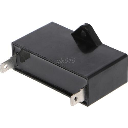 Black 12uF Generator Capacitor Generator CBB61 12uF 50/60Hz 350VAC Fan Motor S08 Wholesale&DropShip