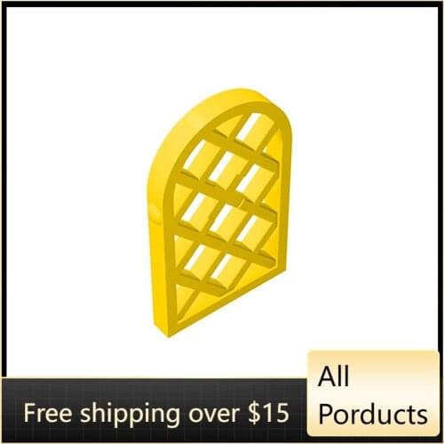 10PCS High-Tech Assemble Particle 30046 1x2x22/3 Window Building Blocks Kit Replaceable Part Toys For Children Gifts