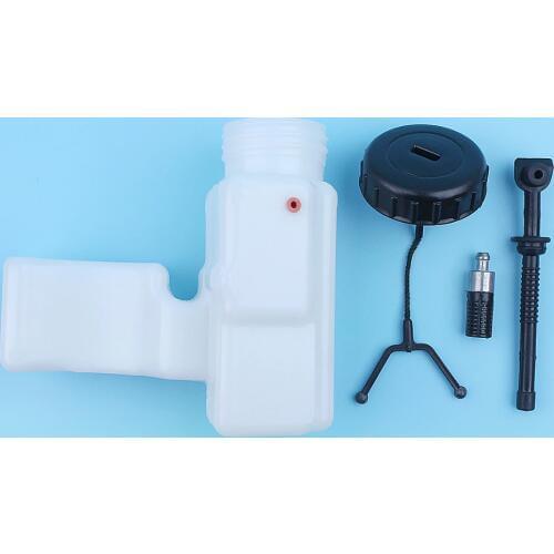 Oil Tank Housing W/ Oil Line Hose Tube Filter Oil Filler Cap Lid Kit for Stihl 017 018 MS170 MS180 Chainsaws Repl. 1130 351 0300