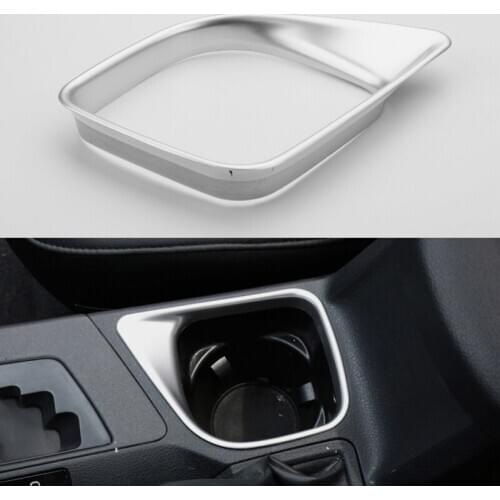 ABS Matte For Toyota RAV4 2016 2017 2018 Accessories Auto Interior Water Cup Holder Cover Trim Frame Car Sticker Styling 1Pcs