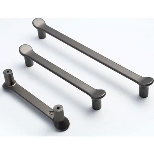 Furniture Wardrobe Cabinet Handle Modern Simple Gold Black Nickle Room Hotel Fitment Kitchen Cupboard Door Pull Drawer Knob