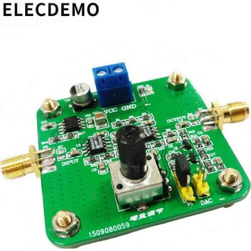 AD603 Tunable Gain Amplifier Module DA Input Programmable Voltage Amplifier AGC Competition Module