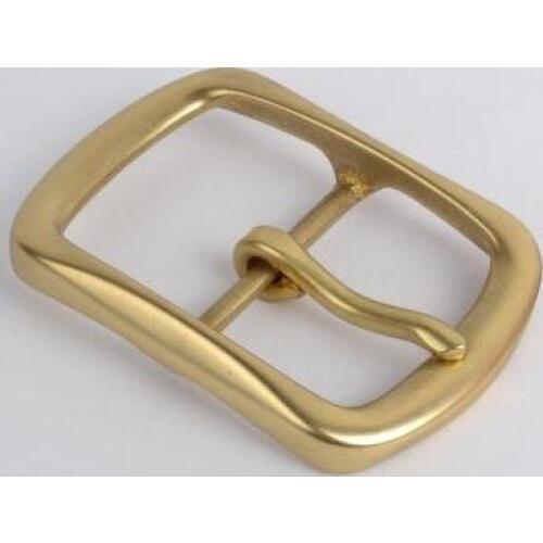 Men solid brass pin buckle the first port pin buckle belt buckle male head strap pants belt head buckle
