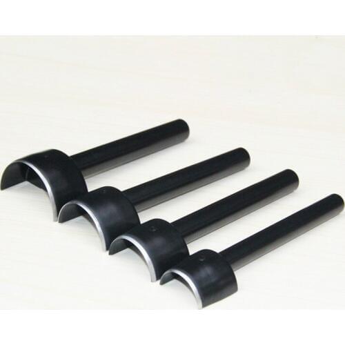 DIY1/2 Semicircle Punching Stitching Cut Steel Leather Corner Cutter Kits Manual Round Leather Punch Tool Belt Arc Shape Tools