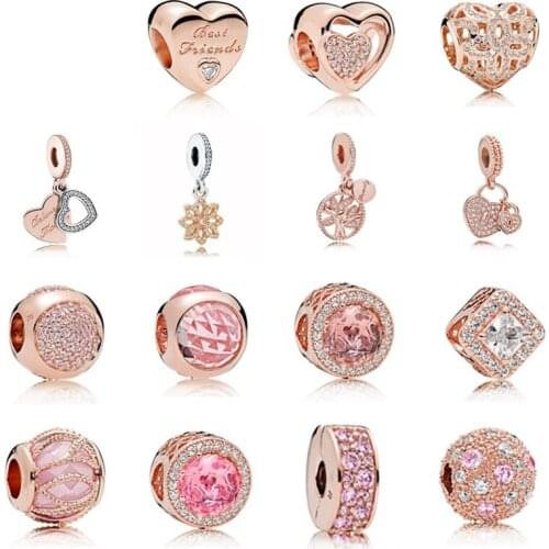 NEW Fashion 100% 925 Sterling Silver Beads Charm Embrace With Cubic Zirconia Fit Essence Bracelet Diy Jewelry Free Mai'l