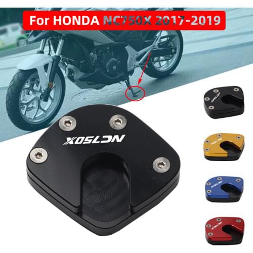 For Honda NC750X NC 750X 2017-2019 Brand New Kickstand Side Stand Extension Pad Enlarge Extension Support Plate Send tools