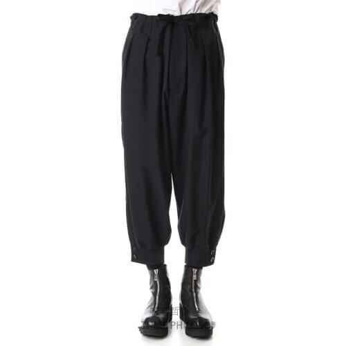 New 2021 mens pants hairstylist fashion casual pants Harem Pants oversize clothing trendy mens pants