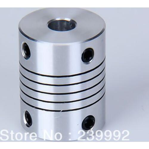 Wholesale 3pcs/lot Flexible Shaft Coupling 5X8mm D18 L25 Aluminium CNC Motor Coupling 5mm to 8mm