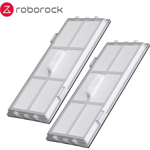 2PCS/PACK Original Washable Filter for Roborock S7 S70 S75 Robotic Vacuum Cleaner Parts Top Placement White