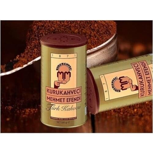 GREAT Turkish coffee Kurukahveci Mehmet Efendi 500 gr, 100 gr freshly ground Turkish coffee Arabice type FREE SHİPPİNG