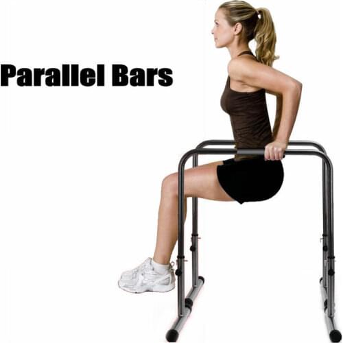 Portable Fitness Home Parallel Bars Can Load 200KG, Horizontal Bar Workout Dip Bar Dip Station, Push-Up Bars Training Equipment