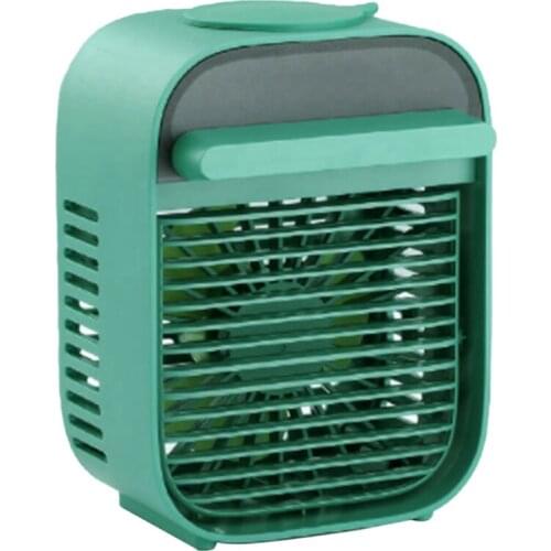 Portable Air Conditioner,Mini Personal Evaporative Air Cooler Desk Fan Space Cooler And Mist Humidifier For Home
