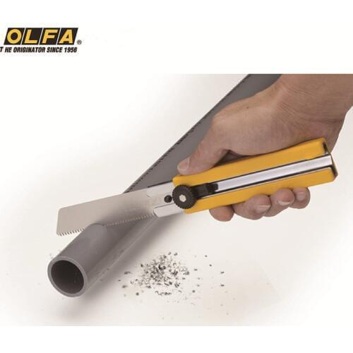 OLFA Japan imported super heavy duty cutting knife, non-slip rubber pad tool 25mm saw blade H-1