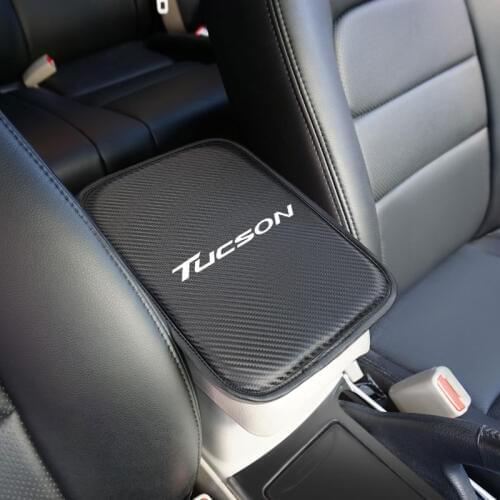 1pcs Auto Console Central Armrest Soft Pad Cushion Mat For hyundai Tucson 2014 2016 2018 2019 Car Accessories