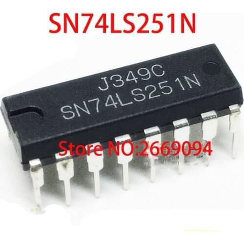 5PCS /10PCS /50PCS /100PCS SN74LS251N 74LS251N HD74LS251P HD74LS251 74LS251 74LS251P DIP-16 NEW