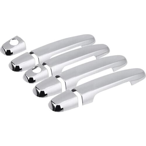 Accessories Chrome Door Handle Covers Trims for 2003-2013 Toyota Corolla Sedan