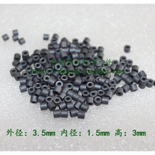 Through Core Ferrite Core 3.5*1.5*3mm Hollow Magnetic Beads Nickel Zinc Ferrite Magnetic Beads Anti-interference Magnetic