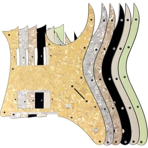 Pleroo Custom Electric Guitar Parts - For Ibanez MIJ RG 350DX Guitar Pickguard HH Humbucker Pickup Scratch Plate Multiple Colour