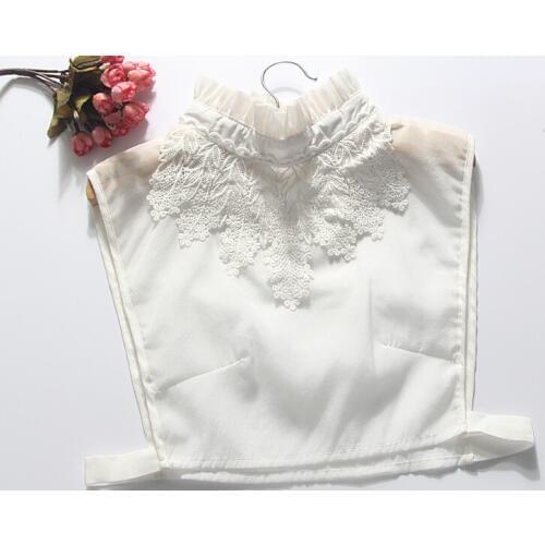 Limited exclusive original beautiful white collar ladies wild false collar shirt decorated female Motif detachable necklace neck