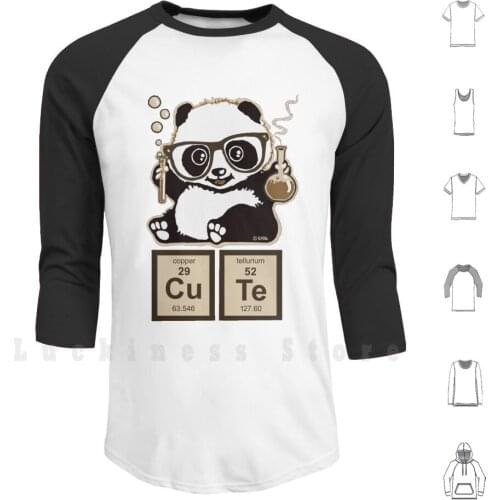 Chemistry Panda Discovered Cute hoodies Funny Chemistry Panda Cute Kawai Geek Chemistry Humor