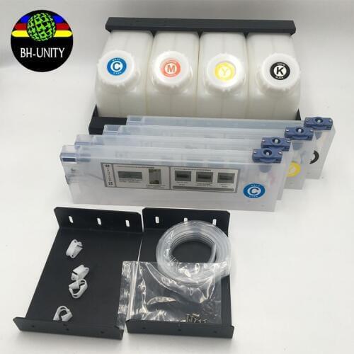 Good quality!!Ink bulk system for roland mimaki mutoh printer spare part with 4 piece ink cartridge
