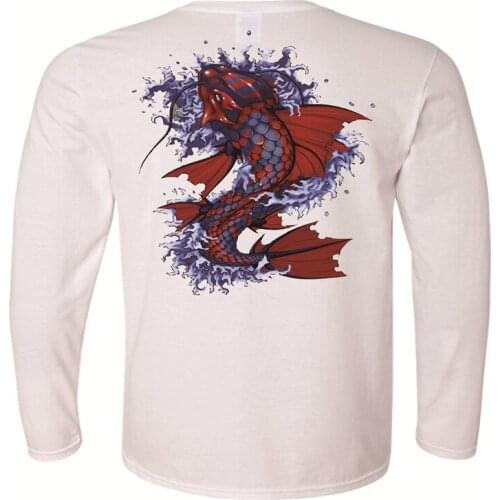 Ready To Ship UPF 50+ Round Neck Mens Upmarket Fishing Shirt Clothes Fishing Clothes Men Waterproof Fishing Shirts Long Sleeve