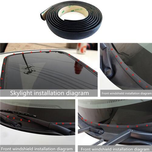 3M Car sunroof seal sticker for KIA Rio k2 k3 K4 k5 Cadenza Forte Ceed Carens Soul Picanto Carnvial Venga KX3 KX5 Sportage R